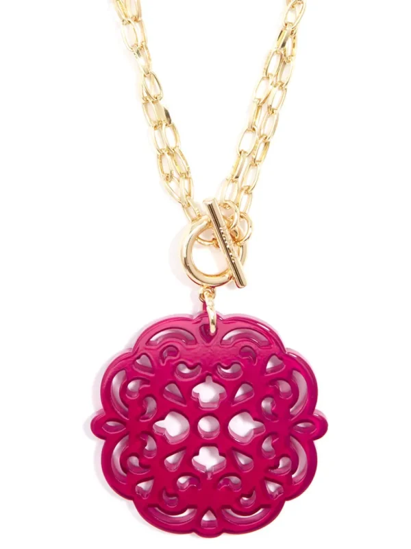 Allure Resin Pendant Necklace | ZENZII Discount