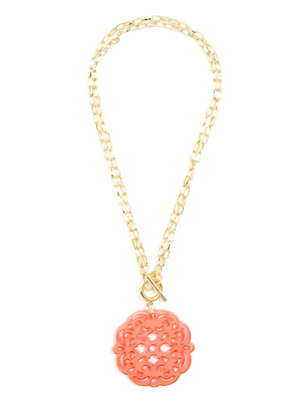 Allure Resin Pendant Necklace | ZENZII Discount