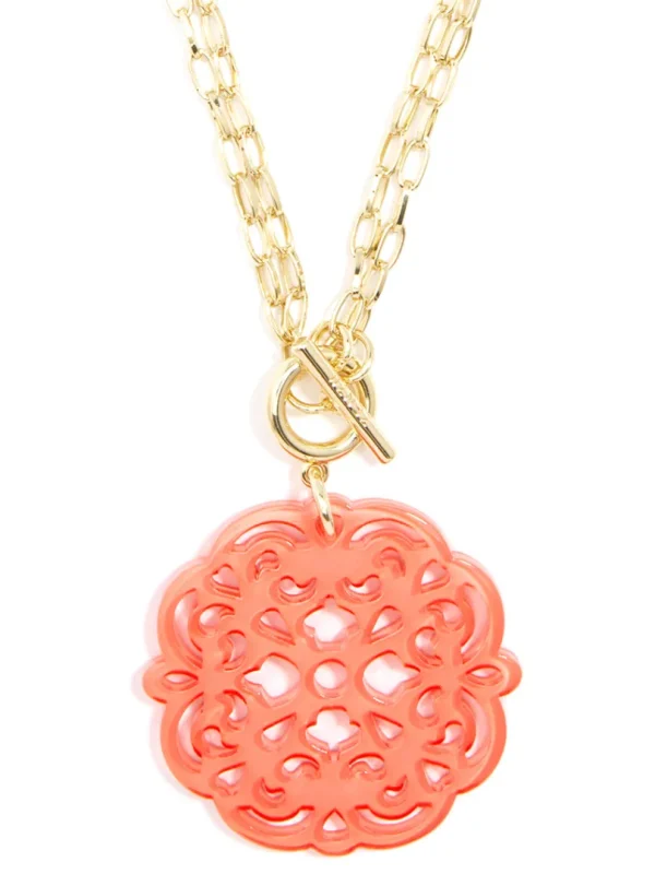 Allure Resin Pendant Necklace | ZENZII Discount