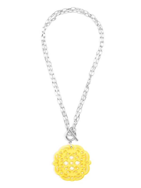 Allure Resin Pendant Necklace | ZENZII Discount