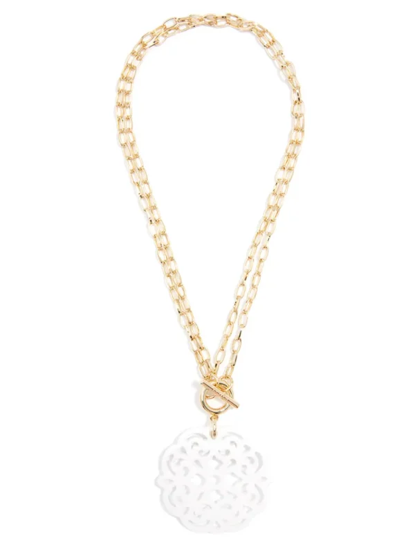 Allure Resin Pendant Necklace | ZENZII Discount