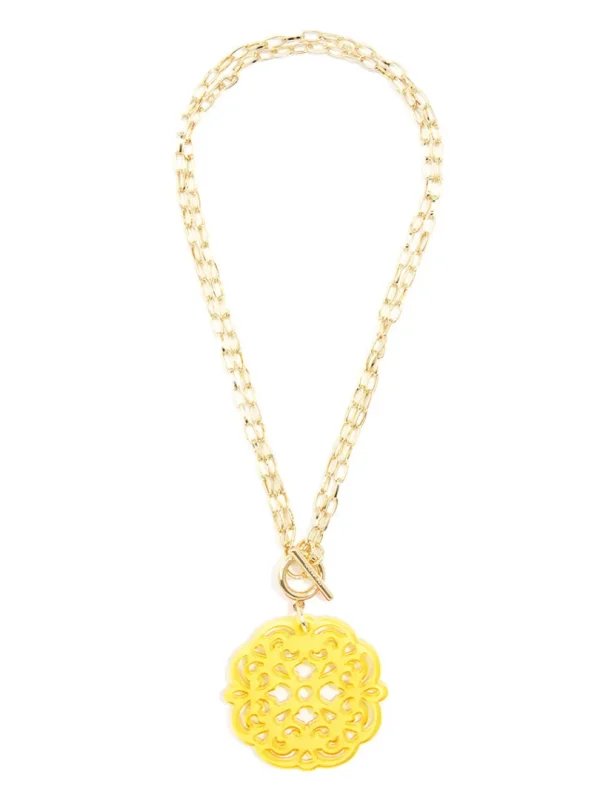 Allure Resin Pendant Necklace | ZENZII Discount