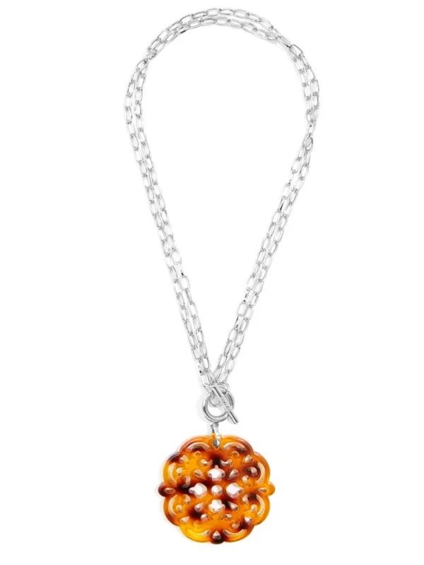 Allure Resin Pendant Necklace | ZENZII Discount