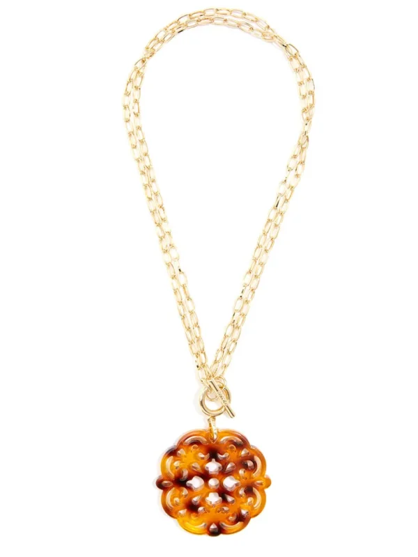 Allure Resin Pendant Necklace | ZENZII Discount