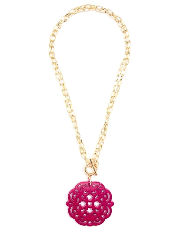 Allure Resin Pendant Necklace | ZENZII Discount