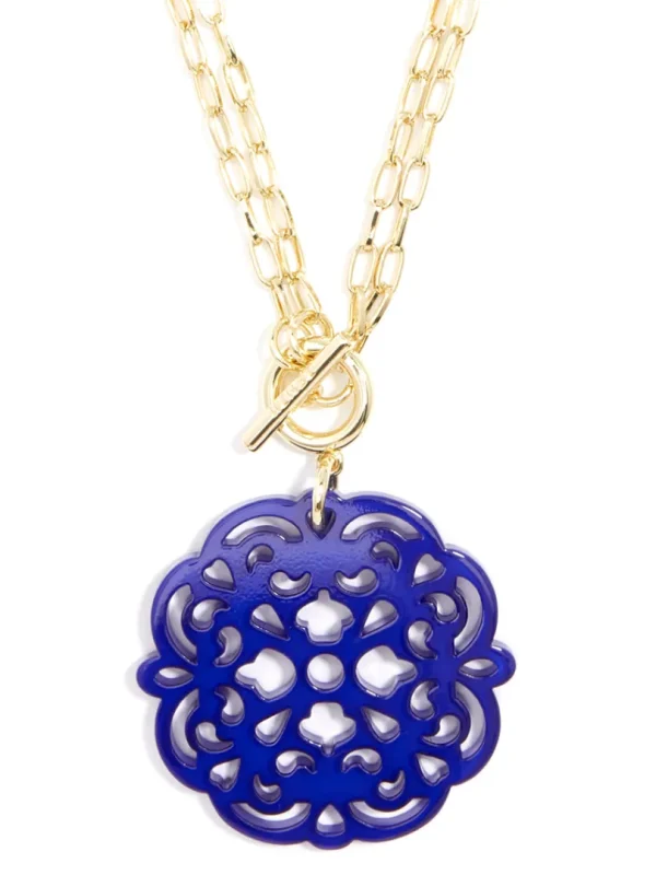 Allure Resin Pendant Necklace | ZENZII Discount