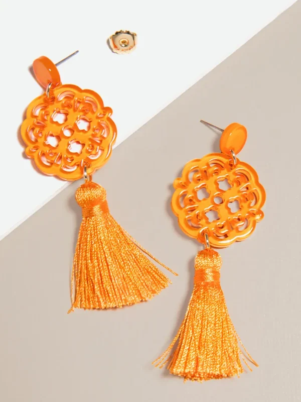 Allure Tassel Drop Earring | ZENZII Discount