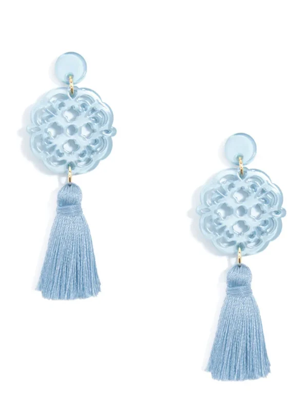 Allure Tassel Drop Earring | ZENZII Discount