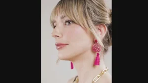 Allure Tassel Drop Earring | ZENZII Discount