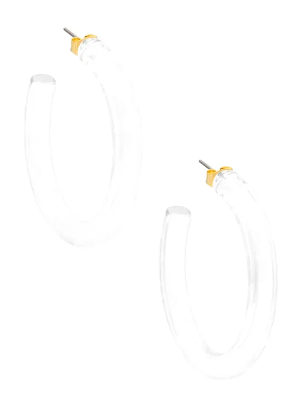 Amber Hoop Earring | ZENZII Sale