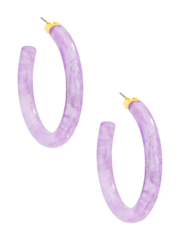 Amber Hoop Earring | ZENZII Sale