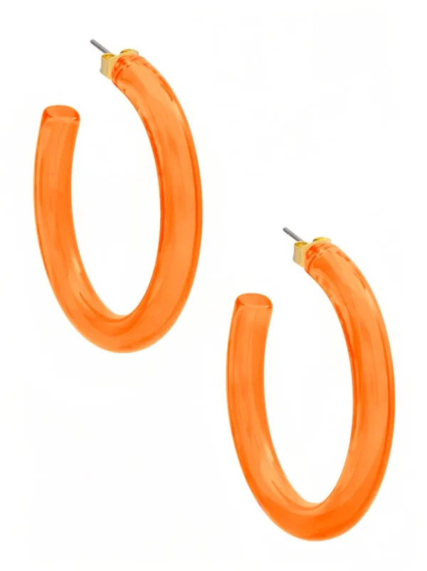 Amber Hoop Earring | ZENZII Sale