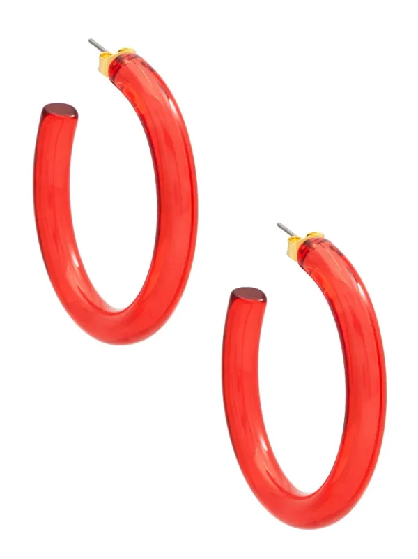 Amber Hoop Earring | ZENZII Sale