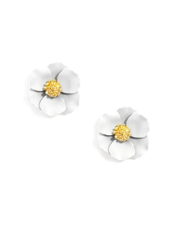 Amelia Mini Flower Stud Earring | ZENZII Sale