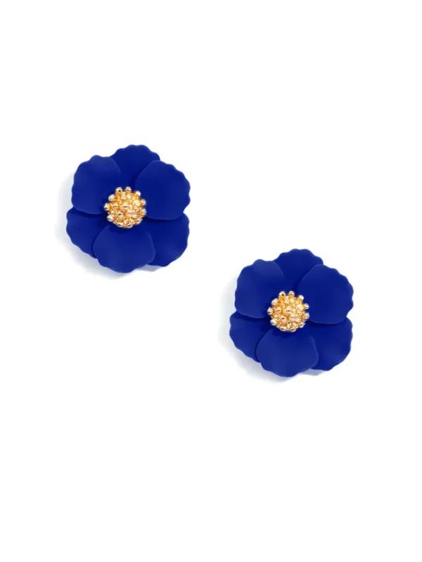 Amelia Mini Flower Stud Earring | ZENZII Sale