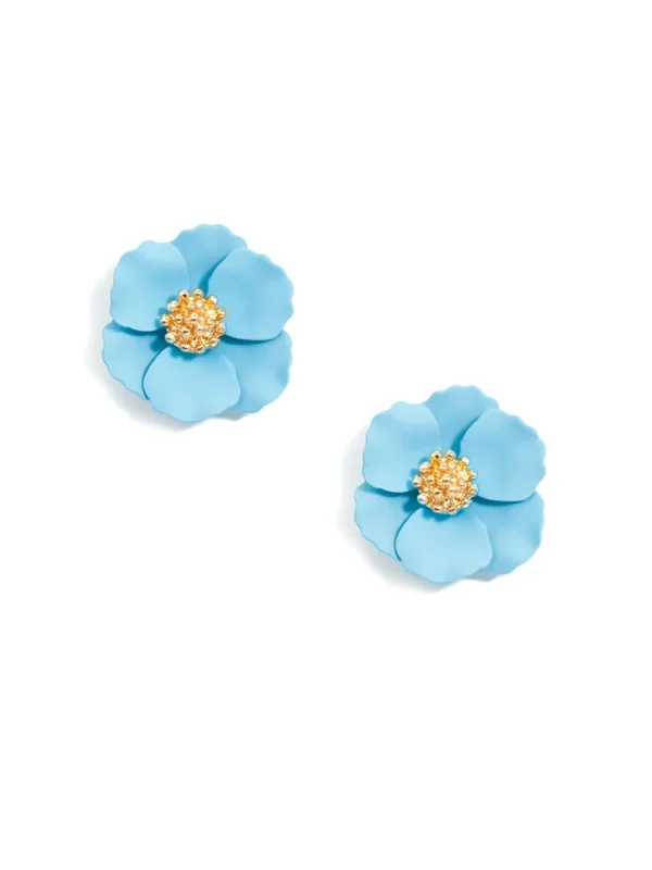 Amelia Mini Flower Stud Earring | ZENZII Sale
