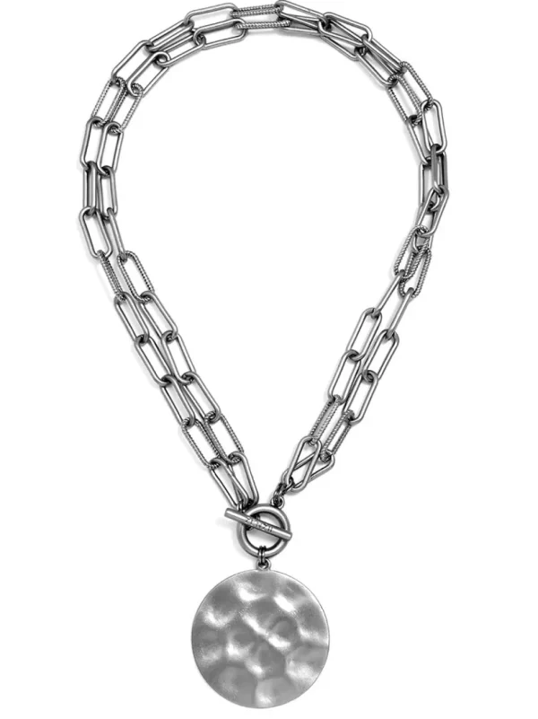 Angela Double Strand Coin Necklace | ZENZII Outlet