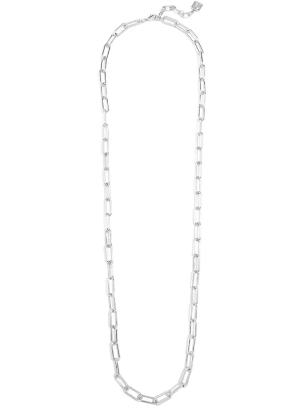 Angela Paperclip Link Long Necklace | ZENZII Discount