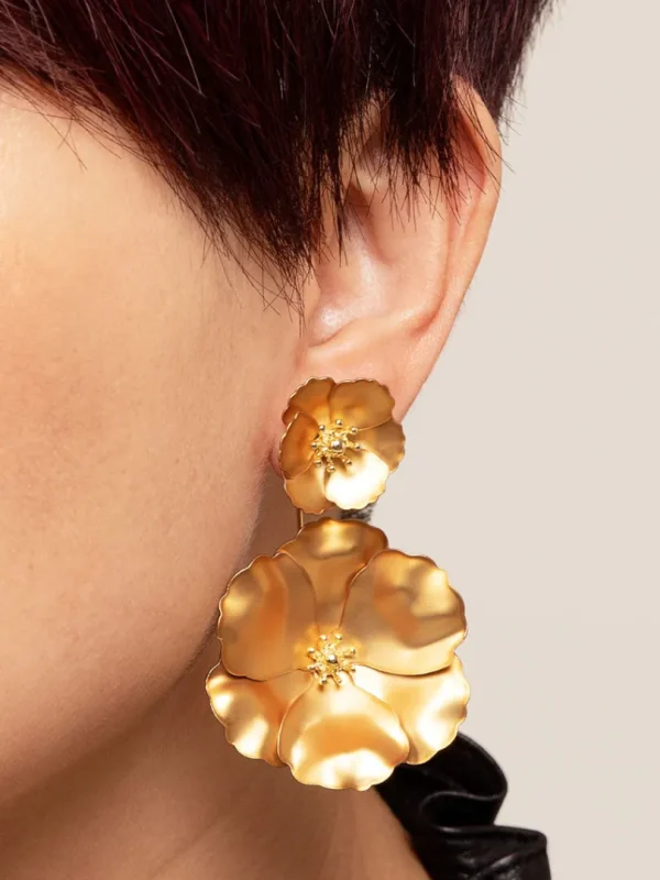 Annabelle Floral Drop Earring | ZENZII Best