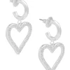 Aurea Heart Drop Earring | ZENZII Fashion