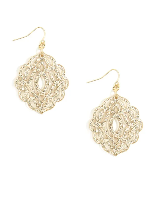 Baroque Drop Earring | ZENZII Discount