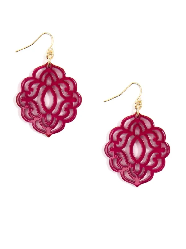 Baroque Drop Earring | ZENZII Discount