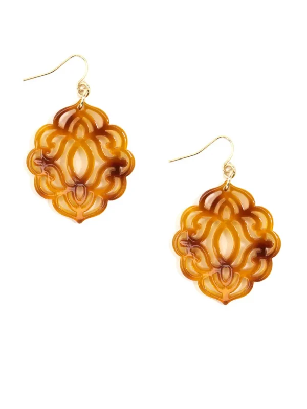 Baroque Drop Earring | ZENZII Discount