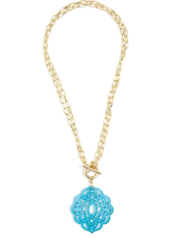 Baroque Pendant Necklace | ZENZII Clearance