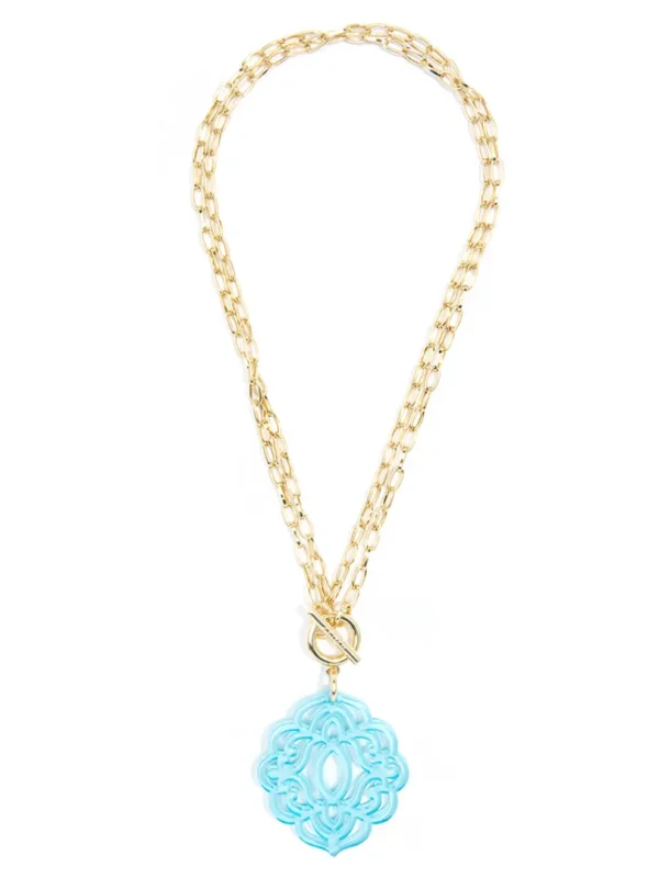 Baroque Pendant Necklace | ZENZII Clearance
