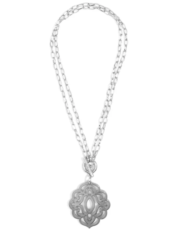 Baroque Pendant Necklace | ZENZII Clearance