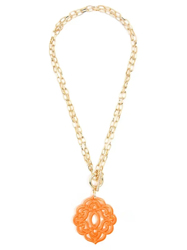 Baroque Pendant Necklace | ZENZII Clearance