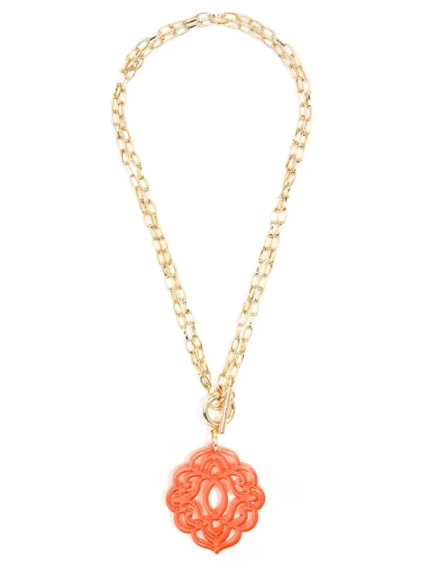 Baroque Pendant Necklace | ZENZII Clearance