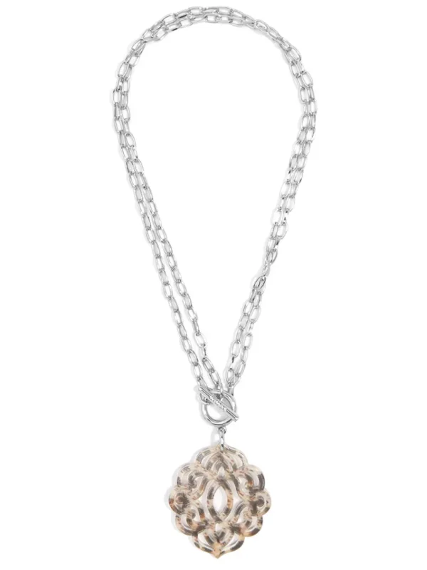 Baroque Pendant Necklace | ZENZII Clearance