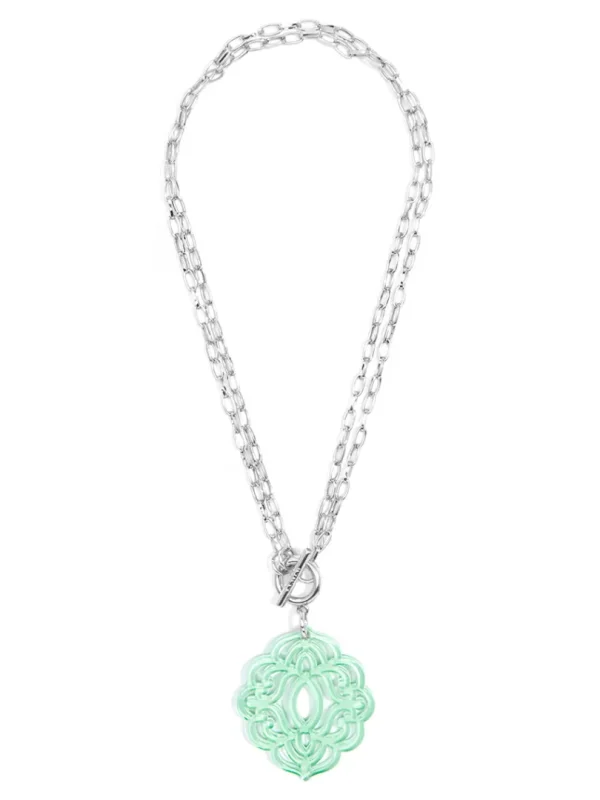 Baroque Pendant Necklace | ZENZII Clearance