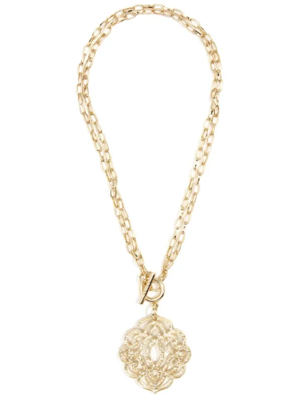 Baroque Pendant Necklace | ZENZII Clearance
