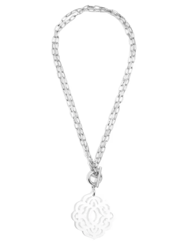 Baroque Pendant Necklace | ZENZII Clearance