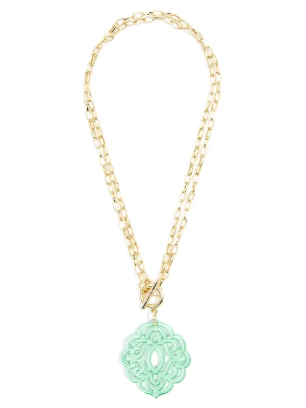 Baroque Pendant Necklace | ZENZII Clearance