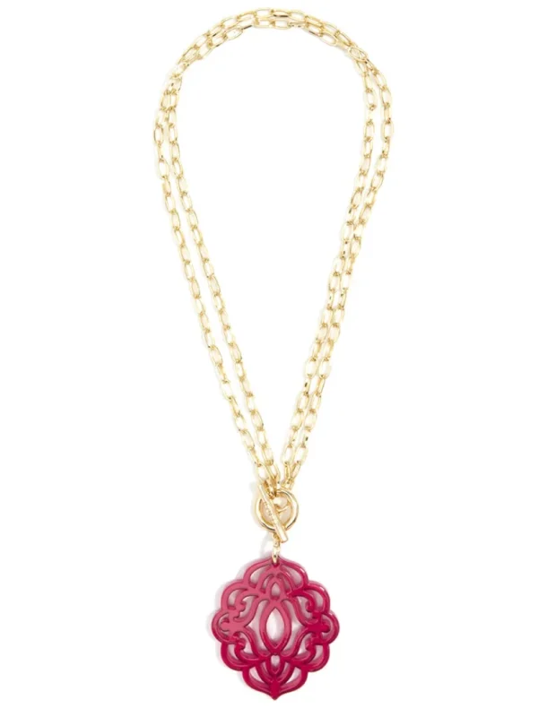 Baroque Pendant Necklace | ZENZII Clearance