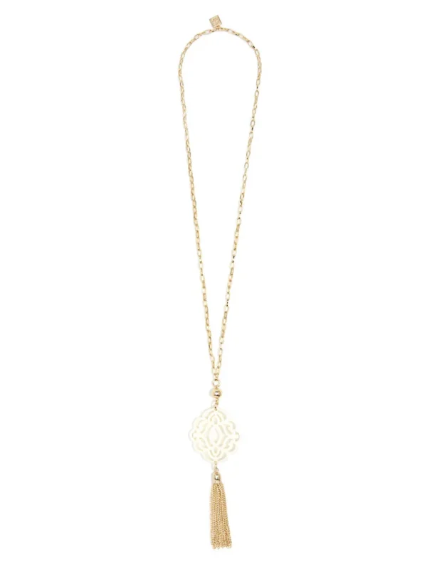 Baroque Tassel Necklace | ZENZII Outlet