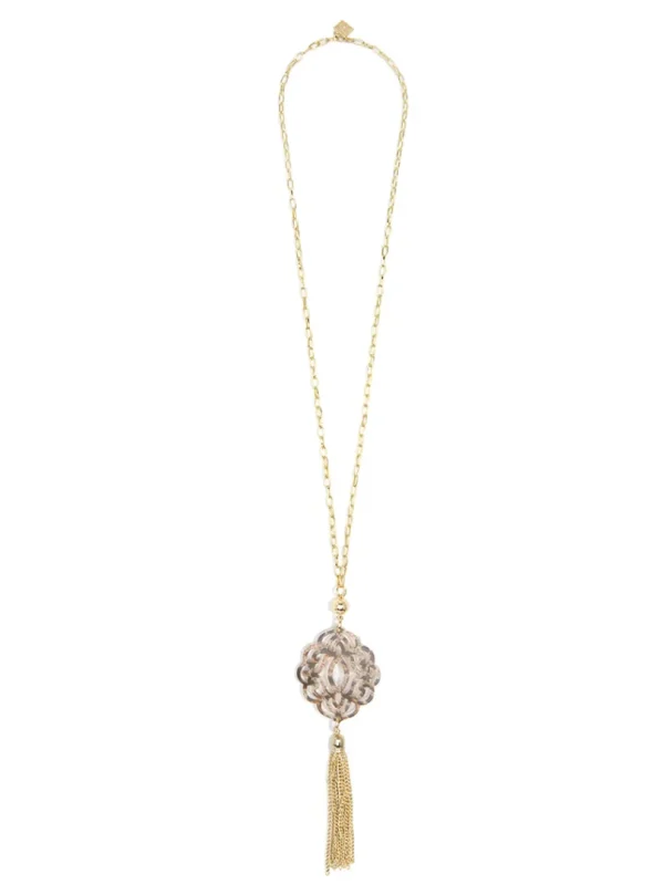 Baroque Tassel Necklace | ZENZII Outlet