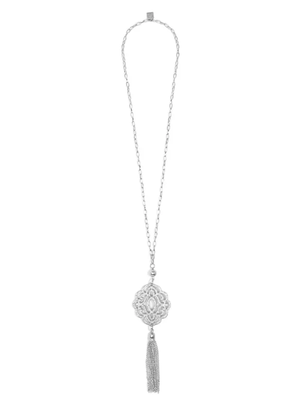 Baroque Tassel Necklace | ZENZII Outlet