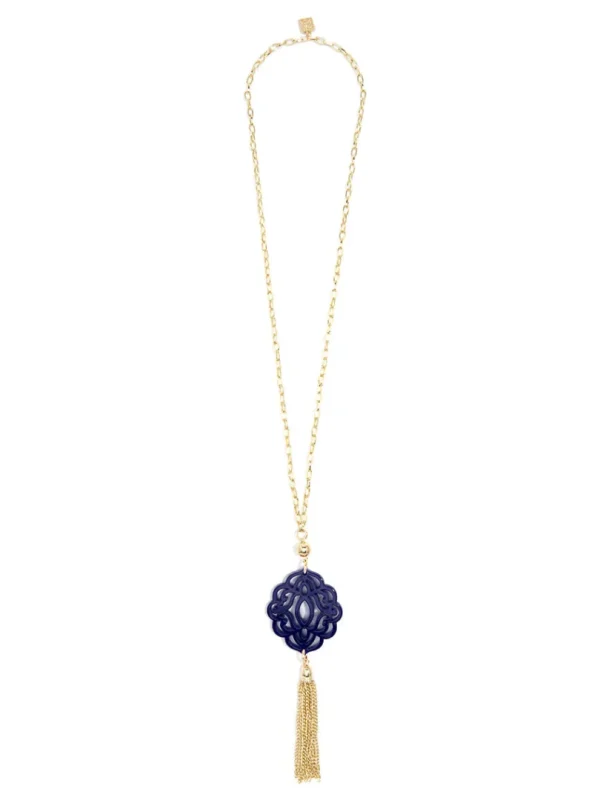 Baroque Tassel Necklace | ZENZII Outlet