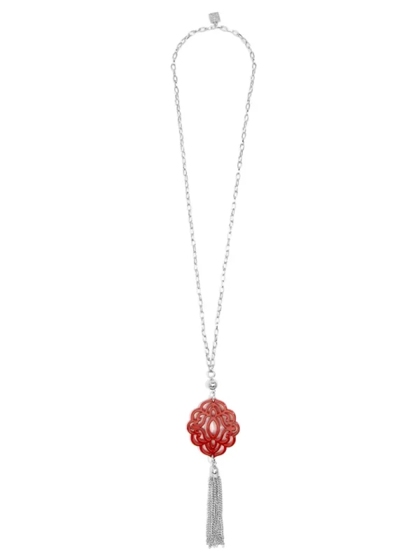 Baroque Tassel Necklace | ZENZII Outlet