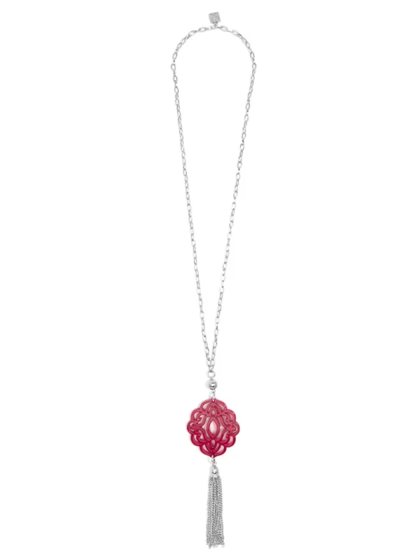 Baroque Tassel Necklace | ZENZII Outlet