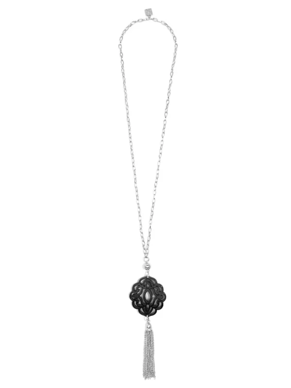 Baroque Tassel Necklace | ZENZII Outlet