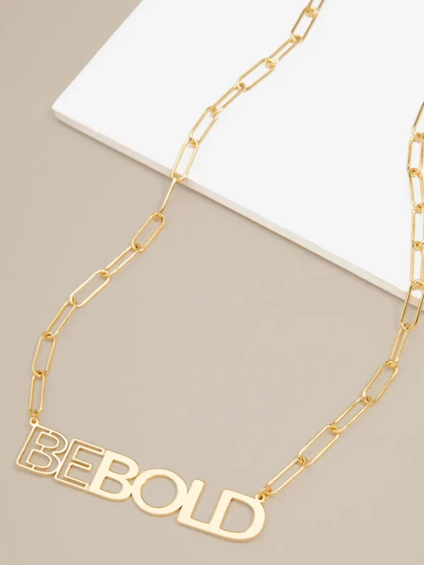 Be Bold Necklace | ZENZII New