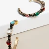Bejeweled Hoop Earring | ZENZII Hot