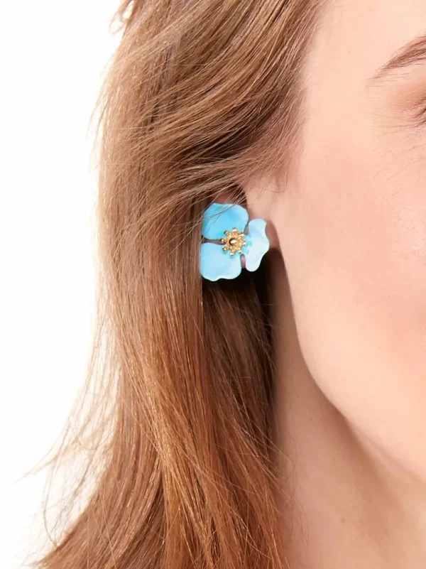 Blooming Lotus Stud Earring | ZENZII Best