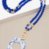 Marbled Acetate Pendant Necklace | ZENZII New