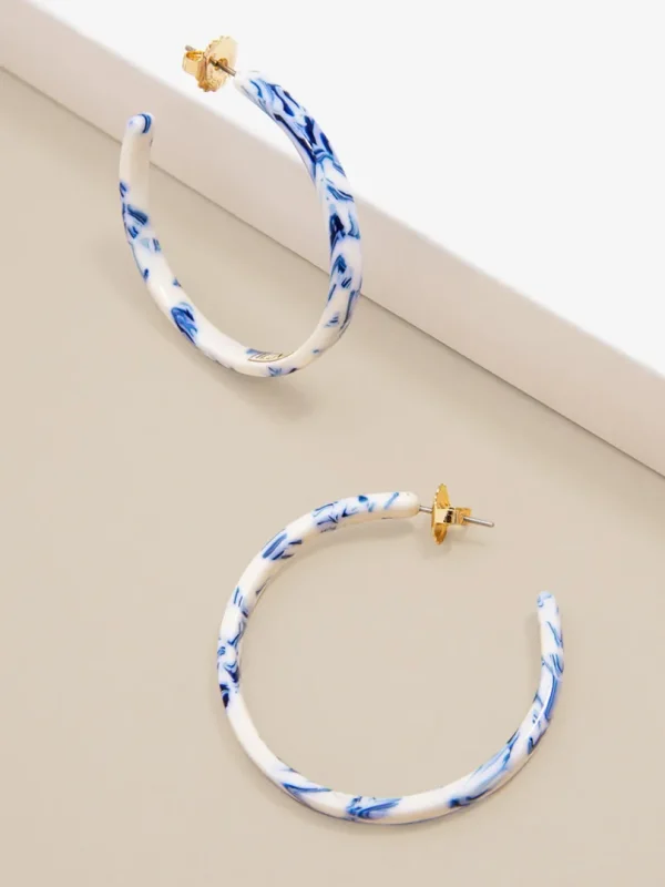 Marbled Hoop Earring | ZENZII Best